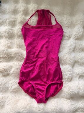 Body Wrappers Bright Fuchsia Girls' One-Piece Bodysuit